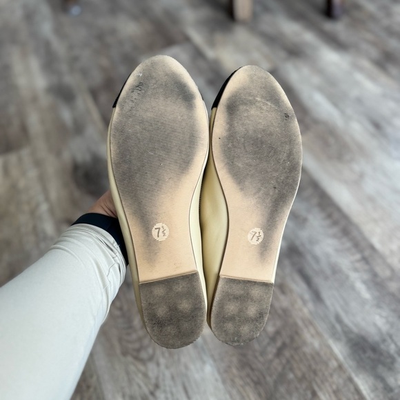 A New Day Janie Ballet Flats with Memory Foam Insole - Beige 7.5 - Picture 2 of 9